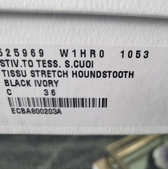 Brand New Balenciaga BB houndstooth ankle boots, size36 - Picture 5 of 5